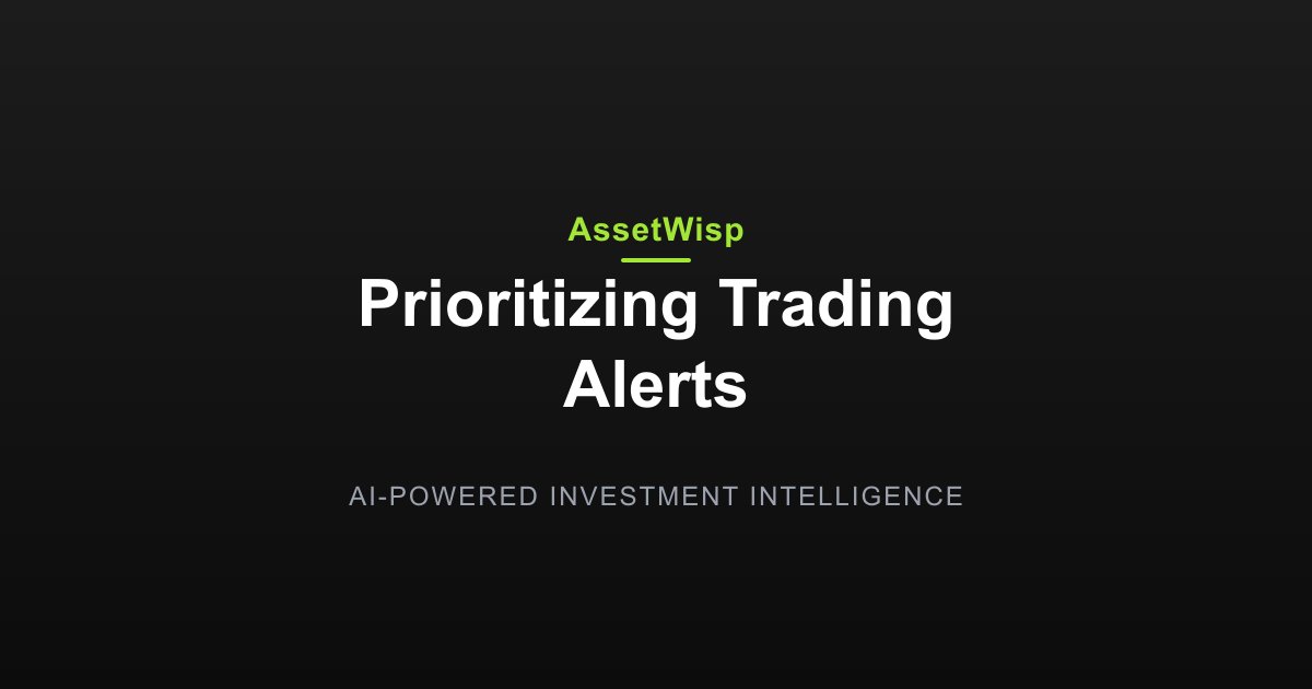 How AssetWisp Prioritizes Which Alerts Matter