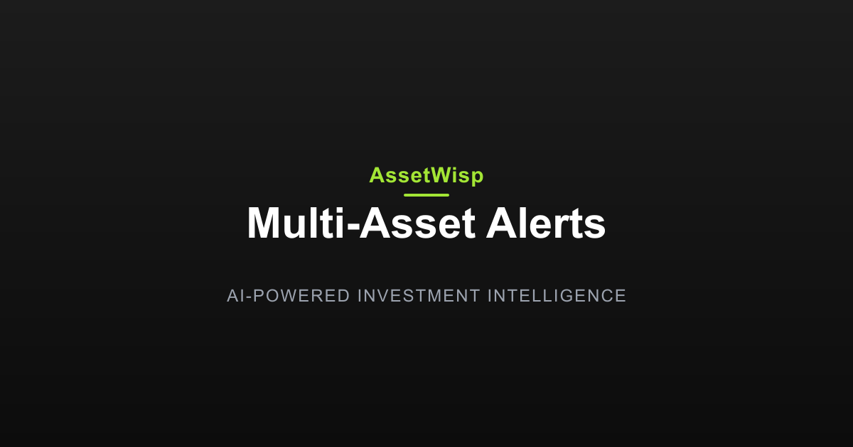 Multi-Asset Alerts: Stocks, Crypto, Commodities — AssetWisp Blog