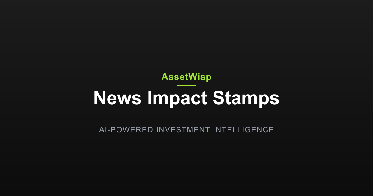 News Impact Stamps: Score Every Headline Fast