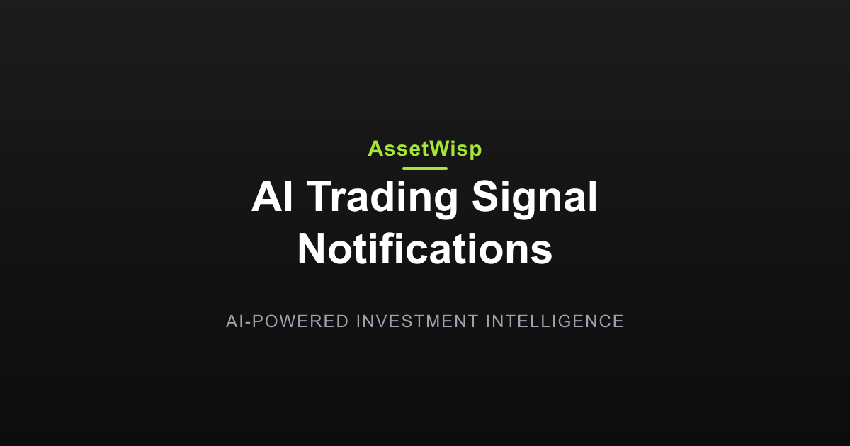 Trading Signal Notifications: Spotting Opportunity