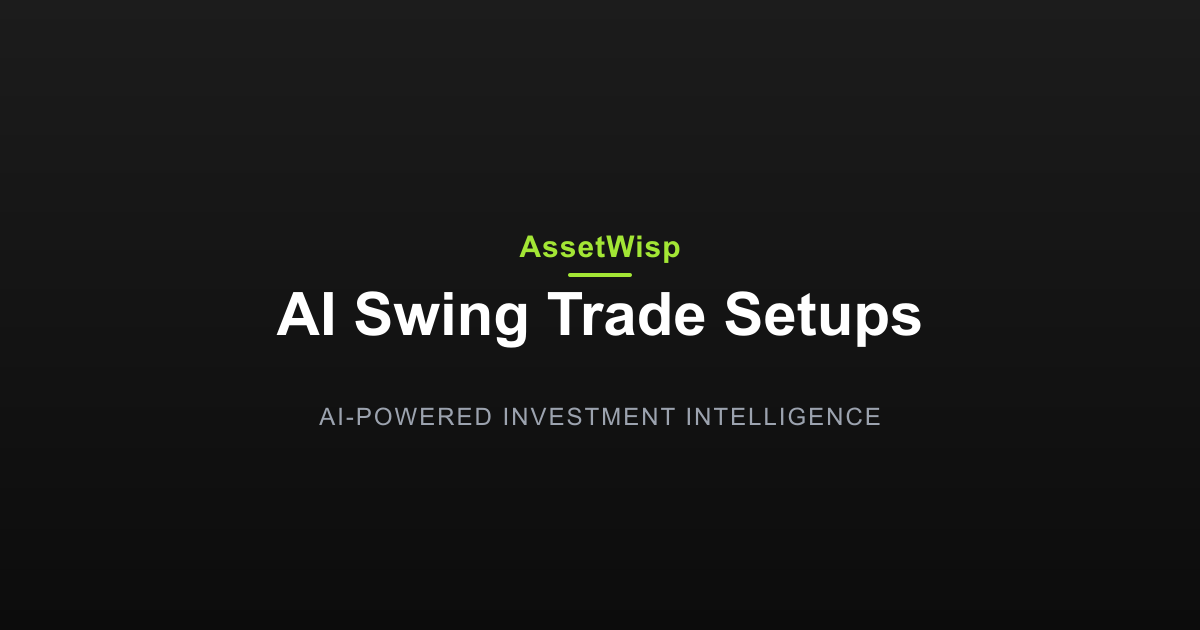 AI Swing Trade Setups: Entry, Stop, and Target